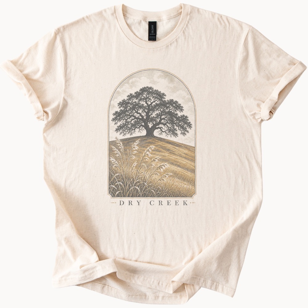 Dry Creek Botanical Vintage Style Boho Tee